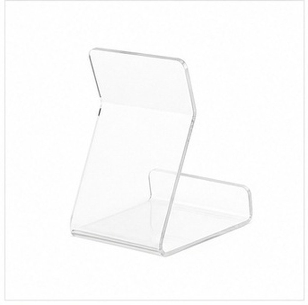 Clear Acrylic Book Stand Holder - 6 supporti espositivi in acrilico per