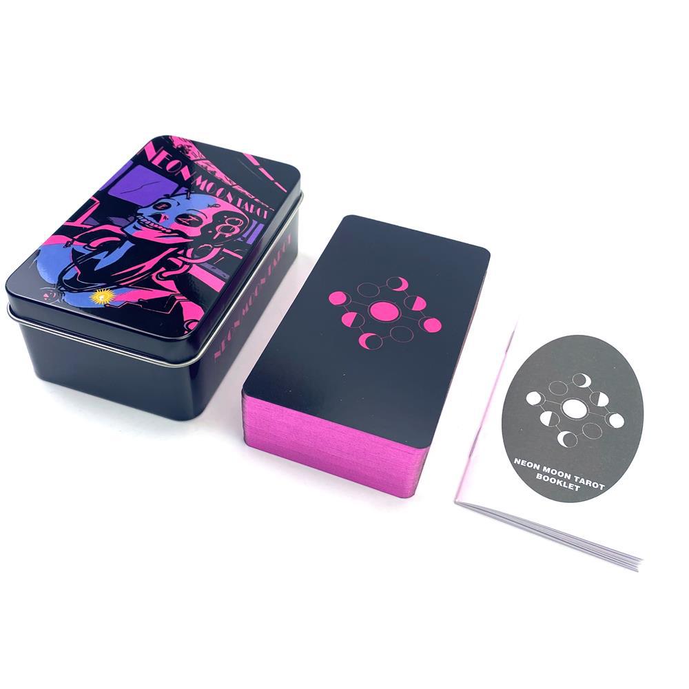 Tarot Deck With Guidebook - Carte dei Tarocchi Neon Moon con