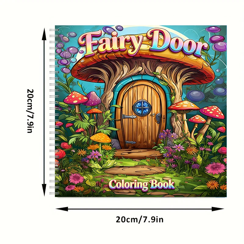 Libro da colorare con porta de - Adult Coloring Book Stress Relief recensione e prezzo