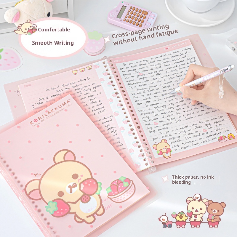 Rosyposy Korilakkuma Strawberr - Blank Sheet Music Notebook recensione e prezzo