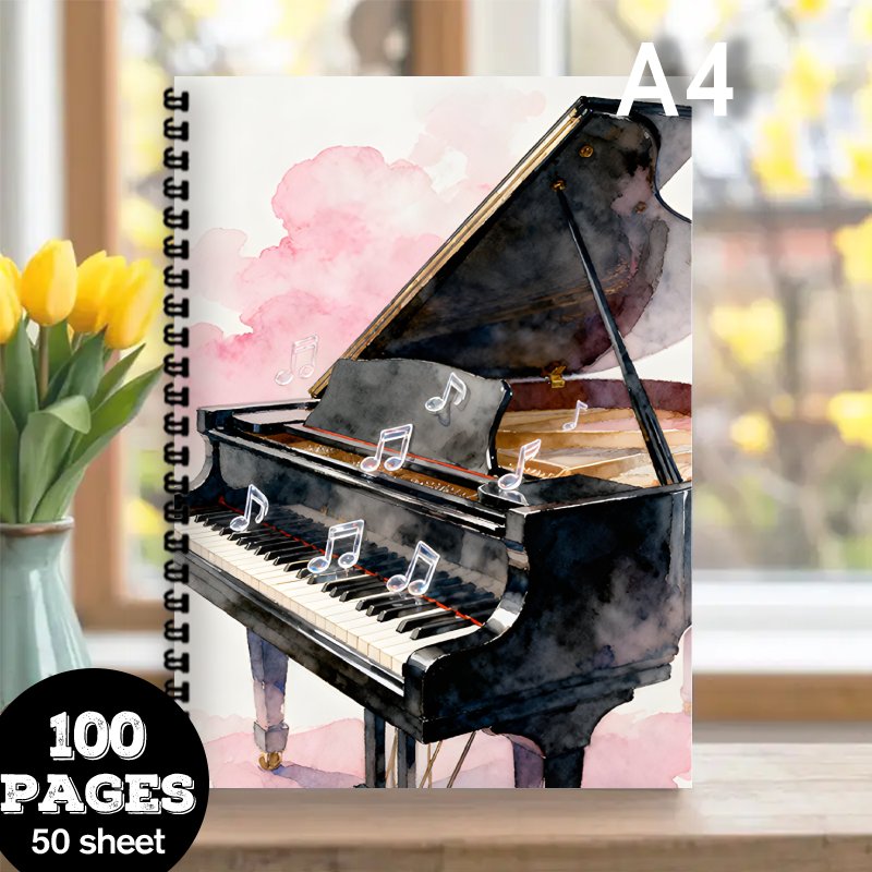 Quaderno Musicale Formato A4,  - Blank Sheet Music Notebook recensione e prezzo