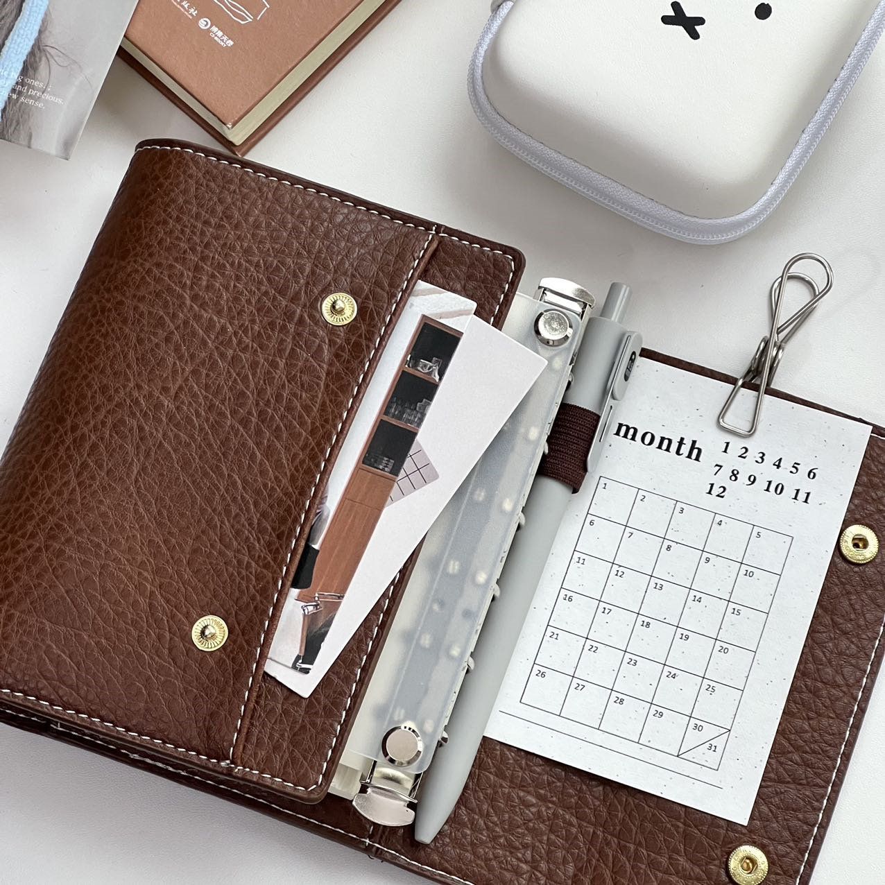 Quaderno A7 a Tre Pieghe in Ec - Vintage Leather Journal Notebook recensione e prezzo